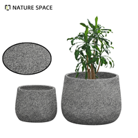Pots de fleurs modernes en fibre de verre avec revêtement en poudre, prix d'usine en gros, pour la décoration intérieure et extérieure de la maison et du jardin