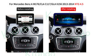 Krando 12,3 "Radio de coche navegación para <span class=keywords><strong>Mercedes</strong></span> <span class=keywords><strong>Benz</strong></span> a W176 A200 <span class=keywords><strong>A180</strong></span> <span class=keywords><strong>2012</strong></span> -2020 unidad principal Android inalámbrico Carplay 5G Android 13 - Product Image 2