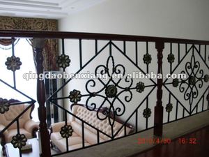 Tùy Chỉnh Sơn Tĩnh Điện Rèn Sắt Hiên Lan Can Trong Nhà Rèn Sắt Cầu Thang - Product Image 4