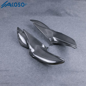 AKOSO 3K fibra de carbono seca motocicleta tanque de combustible paneles laterales cubierta carenado Kits cubierta Protector para <span class=keywords><strong>Kawasaki</strong></span> <span class=keywords><strong>Z900RS</strong></span> 2018-2024 - Product Image 3