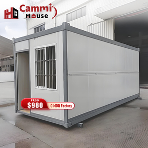 Cammi Nhà 20ft Modular Đúc Sẵn Container Nhà Gấp Nhà Với 2 Tầng Cho Phòng Ngủ Hội Thảo Sử Dụng Casa Container Trại - Product Image 1
