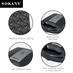 Voor Sokany Elektrische Ontbijt Sandwich Maker Anti-Stick Coating Donut Maker Met Power-<span class=keywords><strong>Indicator</strong></span> SK-08023 - Product Image 3