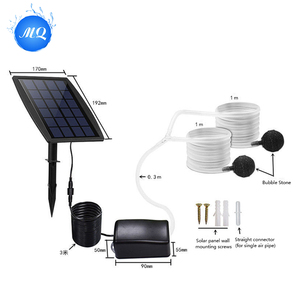 Eco ปั๊มออกซิเจนพลังงานแสงอาทิตย์หรูหราบ่อ<span class=keywords><strong>ปลา</strong></span>ถังสำหรับใช้กลางแจ้งบนโต๊ะเครื่องเติมอากาศอัตโนมัติใช้พลังงานจากแสงอาทิตย์เงียบ - Product Image 4