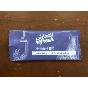 Serviettes humides en coton en gros pour hôtels, compagnies aériennes, voyages et restaurants - Product Image 2