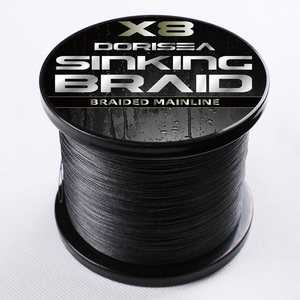 DORISEA X8+1 Fil de pêche tressé à descente rapide, ligne multifilament pour <span class=keywords><strong>carpe</strong></span>, 100m-<span class=keywords><strong>1000m</strong></span>, vert armée, rivière - Product Image 5