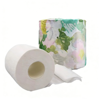 Papier toilette en bambou 3 plis de haute qualité, écologique, non blanchi, couleur naturelle, jetable et doux, absorbant