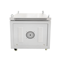 Autotransformateur sec 60 kVA 3 phases 480 V 380 V à haut rendement, transformateur élévateur à bobine toroïdale en cuivre/aluminium pour gros moteurs