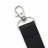 Sangle de lanière personnalisée par sublimation, en gros, avec clips crocodile, impression couleur intégrale, détachable, pour porte-badge et porte-clés