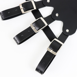 Portacuchillas de Cuero para Múltiples Espadas |   Soporte Medieval Ajustable para Cinturón de Múltiples Armas |   Accesorio de Cosplay de Caballero Pirata Ren Faire LARP - Product Image 5