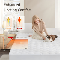 Matelas en mousse à chauffage multi-zones moderne et confortable 2026, populaire, avec 9 niveaux de confort réglables pour le sommeil quotidien dans la chambre