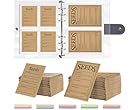 100 pz buste per la conservazione delle sementi e 4 anelli di raccoglitore 200 tasche trasparenti fogli per agricoltori che raccolgono <span class=keywords><strong>semi</strong></span> <span class=keywords><strong>da</strong></span> giardinaggio