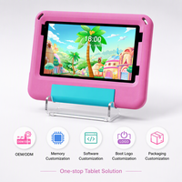 Tablet Edukasi Anak 7-inci Android 15 Octa-core MTK Terbaru, WiFi, Memori 8GB, Resolusi 1024x600, Anti Jatuh