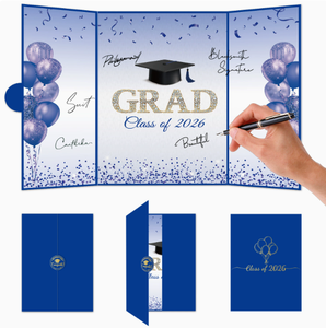 DAMAI Decoraciones para Fiesta de Graduación, Set de Libro de Firmas y Libro de Recuerdos para Fiestas Infantiles, Suministros de Feliz Cumpleaños para Libro de Visitas - Product Image 5