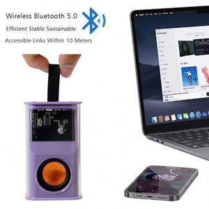 Altavoz Bluetooth Inalámbrico con Luz LED Portátil Personalizado 2024, Nuevo Regalo Promocional y Empresarial de Tendencia - Product Image 4