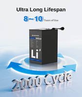 Batterie au lithium-ion LiFePO4 Paragonage 64V 45Ah, étanche IP65, 2000 cycles, 20S3P pour scooter/moto/tricycle électrique