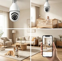 Caméra de sécurité domestique WiFi PIX-LINK 480P Intérieur 2.4GHz Détection de mouvement Visualisation à distance IOS Android