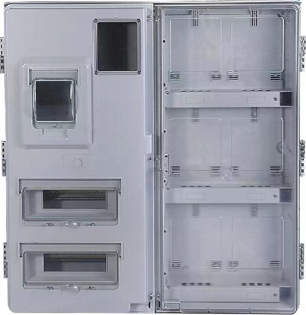 Quansheng PXD2-404 Custom Assembled Stainless Steel Meter Cabinet Switch Box IP66 Rated 10-25mm Wire Cross-Sectional Area