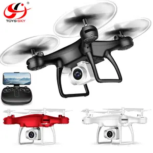 Grosir TXD 8S 2.4GHZ pengendali jarak jauh, Drone Quadcopter lipat dengan kamera 4K 1080P tahan tinggi 30 menit