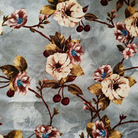 Tissu brossé imprimé avec des couleurs vives à des prix abordables, directement de l'usine principale
