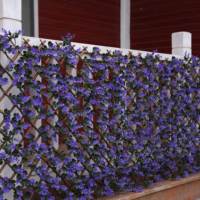 Purple Ivy Screen Plante artificielle Décorative Intimité et Beauté Enhancer pour Jardins et Patios
