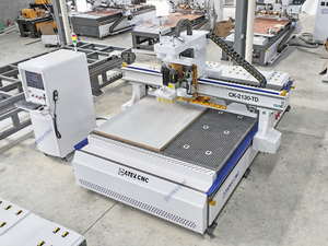 Nhà máy nóng bán tự động Máy Khắc gỗ 7 * 10ft chế biến gỗ CNC Router với dọc và bên khoan ngân hàng - Product Image 3