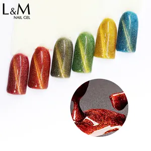 China Wholesale Supplier Rainbow Magneto Gel Nails Polish Magnetic Gel Varnish