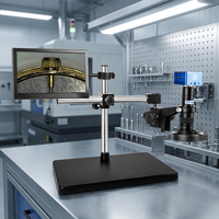 MSD411-4KV2-11.6 4K Digital Inspection Microscope with 11.6 Inch Display for PCB, Soldering and Small Parts Examination