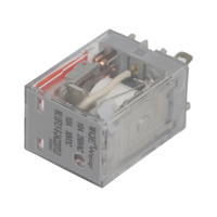 10A 220 250 v volt 220v ac dc 12v 24v 2c 2pdt 8 pin cube relay rel rele 8 pinos 12v perintah oem