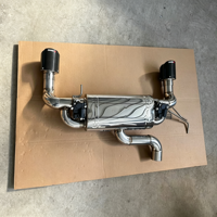 Tuyaux d'échappement arrière en acier inoxydable avec soupape pour Ford Bronco 2.3T, système d'échappement haute performance, silencieux