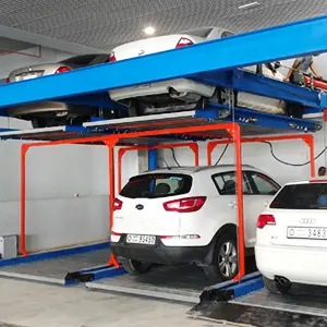 Sistema de estacionamiento inteligente, elevador hidráulico para garaje, automatizado