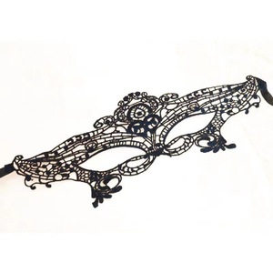 Máscara Negra <span class=keywords><strong>de</strong></span> Flor para Disfraces, Accesorios para Fiestas Nocturnas, Reuniones Anuales, Máscara <span class=keywords><strong>de</strong></span> Media Cara, Antifaz, <span class=keywords><strong>Maquillaje</strong></span>, Máscara Nocturna - Product Image 5