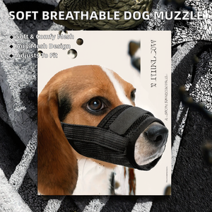 물 접근이 가능한 반려견용 물림 방지 입마개, 짖음 방지 및 씹음 방지용 입 덮개 - Product Image 2