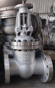 Válvula de Compuerta Alta ANSI DIN de Acero Inoxidable CF8 DN350 PN16 con Brida SS316L - Product Image 2