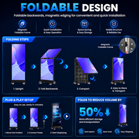 Pantalla LED Plegable para Hoteles con Garantía de 5 Años DDW, Señalización Digital de Alta Calidad HD, Pantalla Inteligente para Publicidad