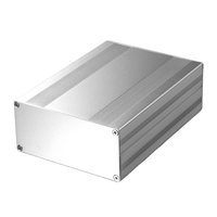 Caja Electrónica de Aleación de Aluminio Extruido y Soldado con Recubrimiento en Polvo, Carcasa para Decodificador de TV, Caja Personalizada para PC Industrial, Aleación 6063
