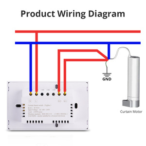 Zemismart Tuya Zigbee美国窗帘开关电动卷帘百叶窗定时器控制阿列克谢谷歌主页 - Product Image 6