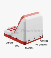 Nouvel arrivage A6 Plus 3.5 pouces Powkiddy Retro 600 en 1 lecteur de jeu portable portable 600 + jeux cadeau pour les enfants