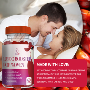 Bổ sung thảo dược của phụ nữ duozi thấy Palmetto <span class=keywords><strong>Libido</strong></span> tăng cường Gummy Tăng ham muốn tình dục người lớn - Product Image 2