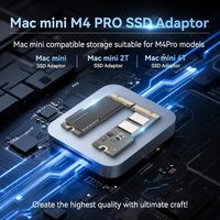 Upgrade SSD Portabel Mac Mini M4 Pro 2TB dan 4TB, Penggantian Harddisk Internal DIY untuk Mac Mini M4 Pro