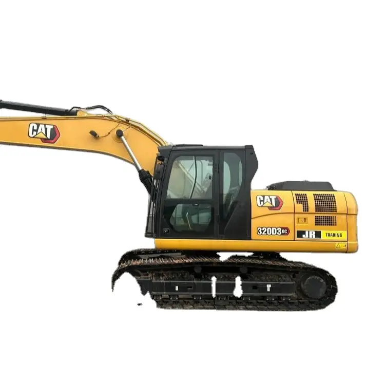 الأكثر مبيعاً آلة مستعملة 320D 330C مستعملة في البناء حفارة CAT 320CL