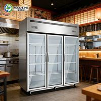 Vitrine Réfrigérée Commerciale Économique à Retour d'Investissement Élevé, Idéale pour les Nouveaux Propriétaires de Services de Traiteur et de Commerce de Détail