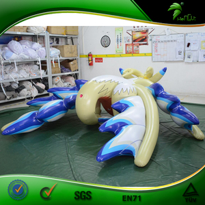 Décoration de parc d'attractions, dragon gonflable coloré, aire de jeux gonflable, jouets de dessin animé, figurine d'anime sur mesure - Product Image 1