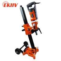 EKIIV F-180D Perceuse à noyau diamanté 2200W 3 vitesses pour le carottage industriel dans la rénovation de bâtiments