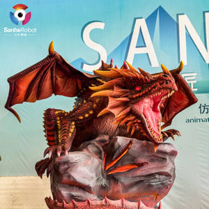 Modelo de dragón animatrónico de dragón occidental realista de tamaño <span class=keywords><strong>real</strong></span> - Product Image 5