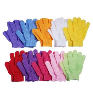 Gant de Bain Exfoliant en Nylon à Cinq Doigts, 13 Couleurs, Durable, pour Éliminer les Cellules Mortes - Product Image 1