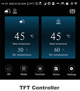 Sistema de Calefacción por Suelo Radiante Micoe, Bomba de Calor de Alta Temperatura con Certificación Keymark R290 - Product Image 4