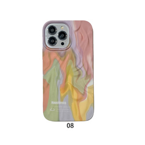 Funda para Cámara de Teléfono con Diseño de Ondas y Tacto de Piel 3D con Tinta Pliada, Carcasa de TPU para iPhone 11, 13 Pro Max, 15 Pro Max - Product Image 4