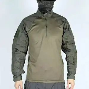 Nouveau pionnier tactique grenouille camouflage mâle entraînement en plein air résistant à l'usure respirant à manches longues chemise combat costume CP camouflage