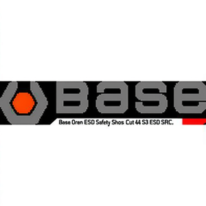 Base Oren ESD Safety <b>Shoes</b> Black Grey Cut 44 S3 ESD SRC - Product Image 2
