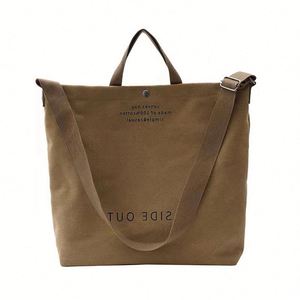 Sacs fourre-tout en toile pour femmes - Sacs à bandoulière décontractés pour le travail, sacs à main à poignée supérieure, sacs bandoulière - Product Image 1